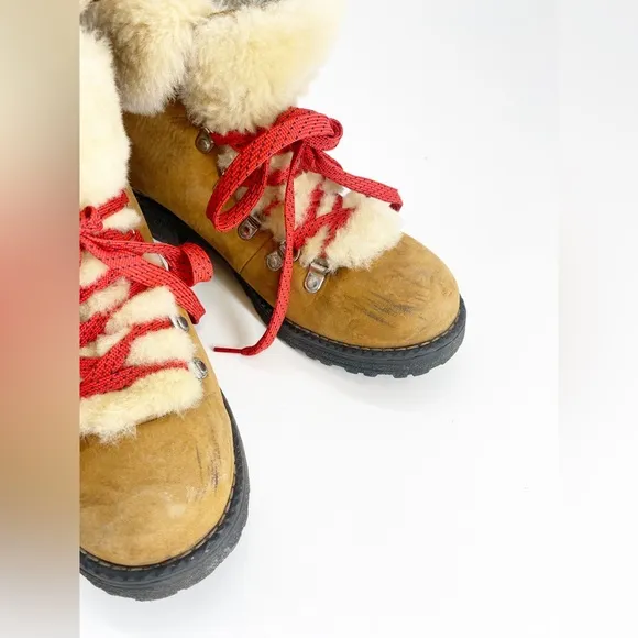 J Crew Nordic Boots in Pecan Glaze Sz 9