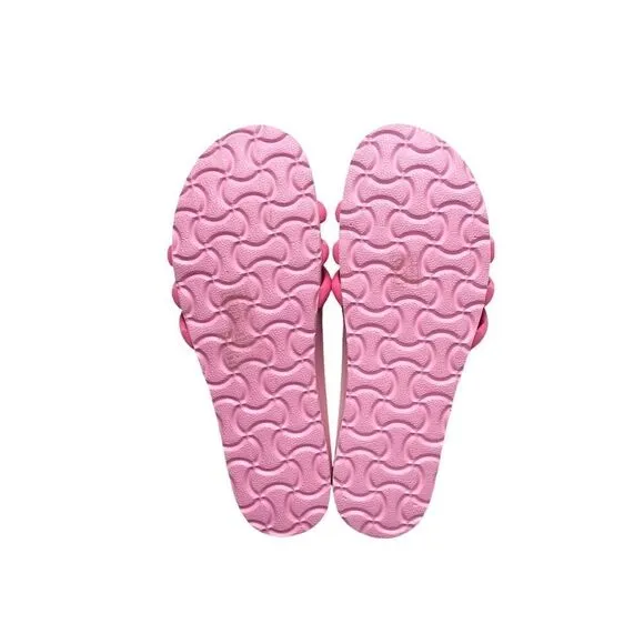 🆕J. Crew Pink Three Strap Slide Sandals
