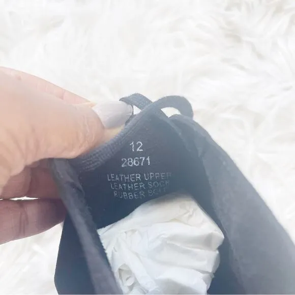 J. Crew Women's Black Suede Macalister Wedge Boots Lace Up Size 12