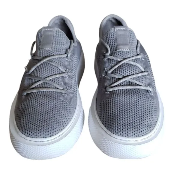 J Slides Demetria Women's Size 7.5 Gray Knit Sneakers Slip On Shoes