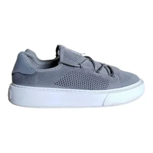 J Slides Demetria Women's Size 7.5 Gray Knit Sneakers Slip On Shoes