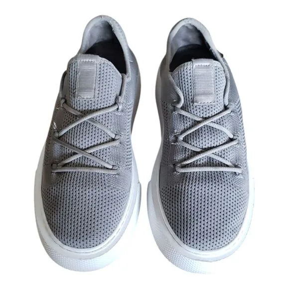J Slides Demetria Women's Size 7.5 Gray Knit Sneakers Slip On Shoes