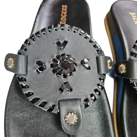 Jack Rogers Collins Casual Sandal Black Size 9.5