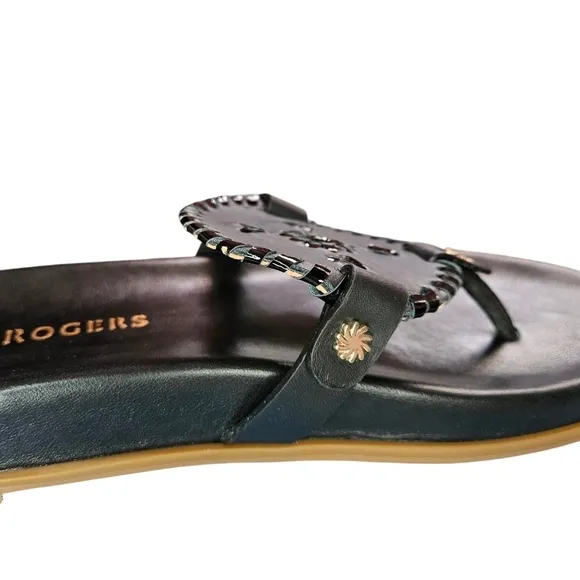 Jack Rogers Collins Casual Sandal Black Size 9.5