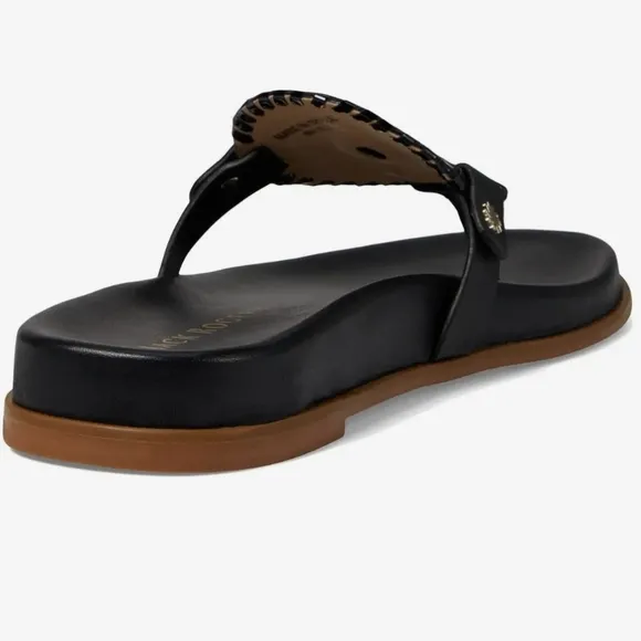 Jack Rogers Collins Casual Sandal Black Size 9.5