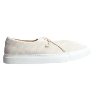 JACQUES SOLOVIERE MEN'S Jim Brown Casual Beige Flats Shoes, US 12 EUR 45 Medium