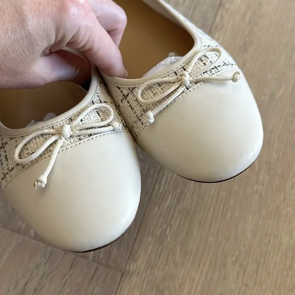 JCREW Tweed ballet flats