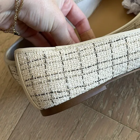 JCREW Tweed ballet flats