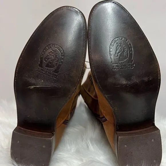 Je-Ver Lace-up Western boots size 8 Fisherman Core Bin 21