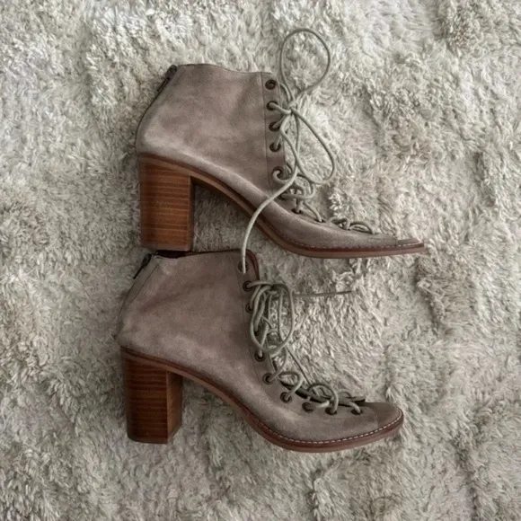 JEFFREY CAMPBELL Cors Lace-Up Ankle Boot