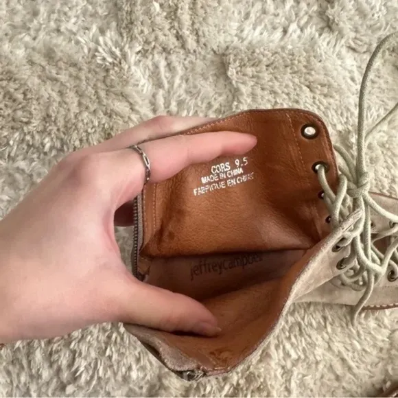 JEFFREY CAMPBELL Cors Lace-Up Ankle Boot