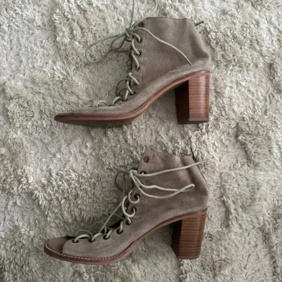 JEFFREY CAMPBELL Cors Lace-Up Ankle Boot