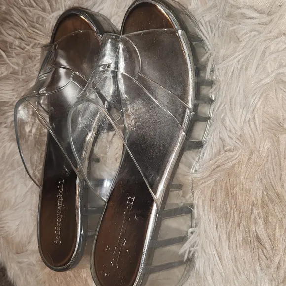 JEFFREY CAMPBELL☆Jelli Platform Slides.