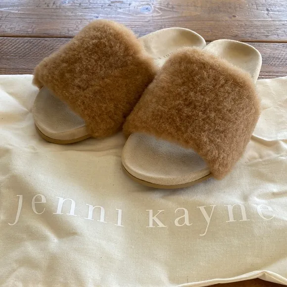 Jenni Kayne Shesrling Slide Slipper Sandals