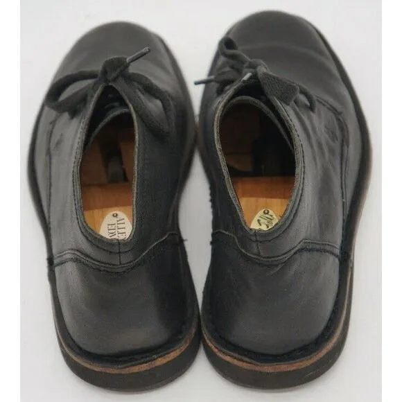 John Varvatos Chukka Ankle Boots Black Leather Men's 10