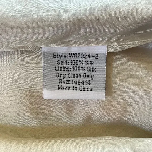 Johnny Was Merida Marble Drawstring Silk Short SZ XL