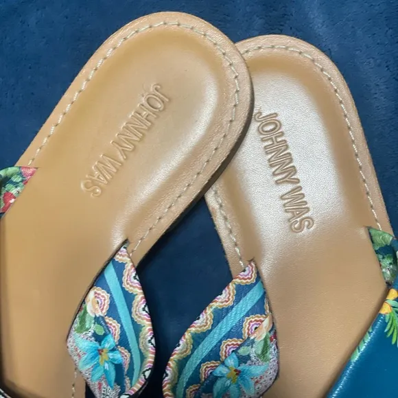 Johnny Was Sonoma Slide Sandal - Floral Print
