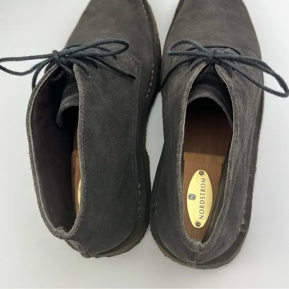 Johnston &amp; Murphy Mens Chukka Ankle Boots Suede Lace-Up Sz 10.5