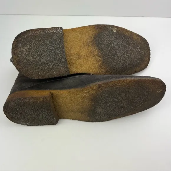 Johnston &amp; Murphy Mens Chukka Ankle Boots Suede Lace-Up Sz 10.5