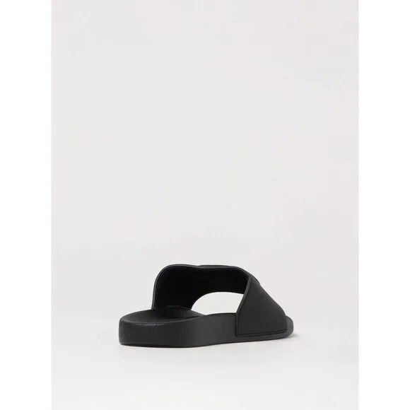 Just Cavalli Logo Slides Casual Footwear Men Black Sandals