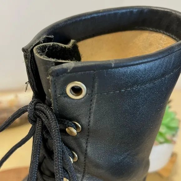*Justin | Vtg Roper Kiltie  Lace Up Boots Size 12D