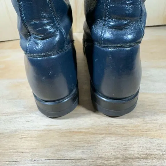 Justin Boots  Black Vintage Ankle Boots Women’s Size 6.5 B