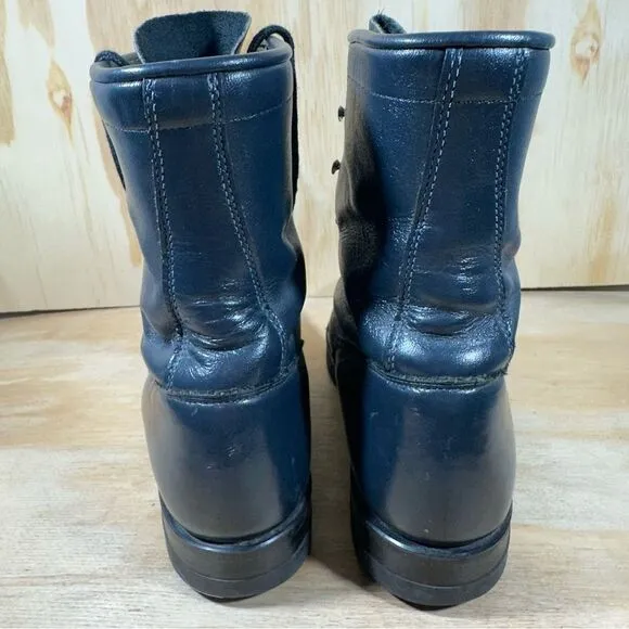 Justin Boots  Black Vintage Ankle Boots Women’s Size 6.5 B