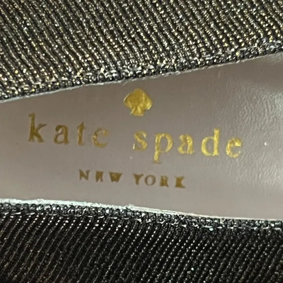 Kate Spade Crystal Bow Flats - NEW 9.5
