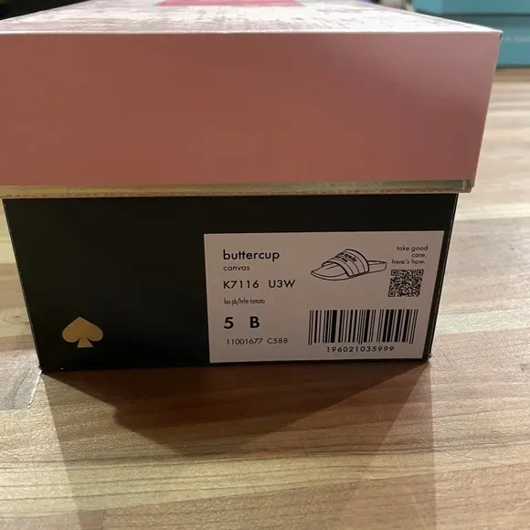 Kate Spade New York Women's Buttercup Pool Slides pink Size 5B