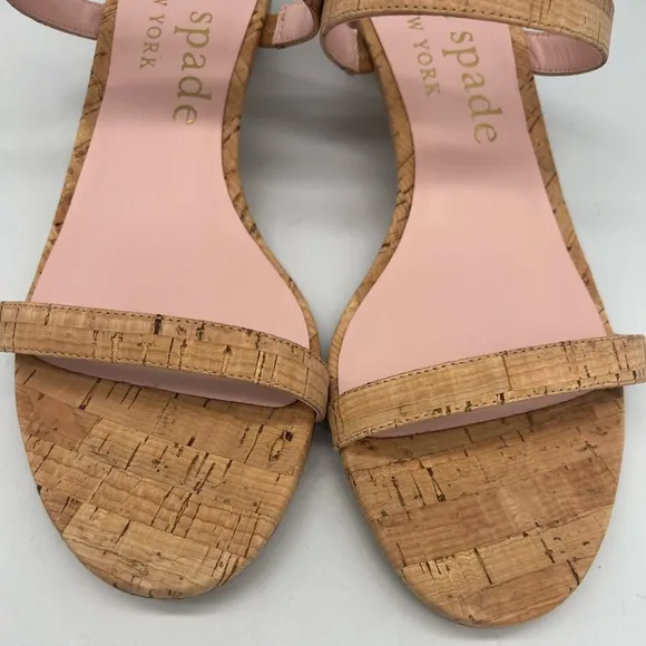 Kate Spade Palm Springs Slide Sandals Natural