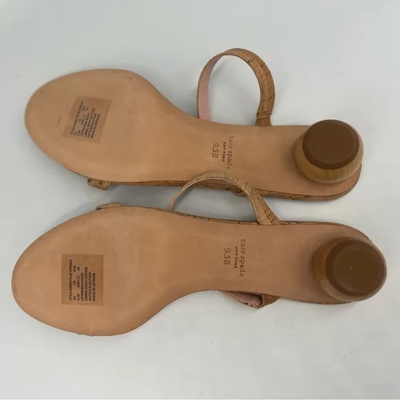 Kate Spade Palm Springs Slide Sandals Natural