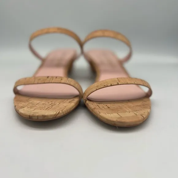 Kate Spade Palm Springs Slide Sandals Natural