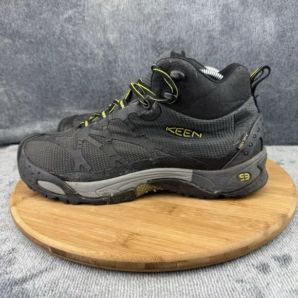 Keen Hiking Boots Mens Size 9.5 Black Keendry Hiking Trail Outdoor Sneakers