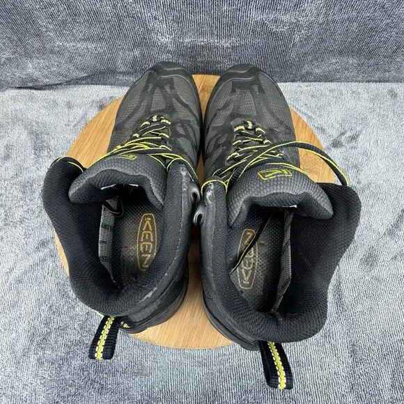 Keen Hiking Boots Mens Size 9.5 Black Keendry Hiking Trail Outdoor Sneakers