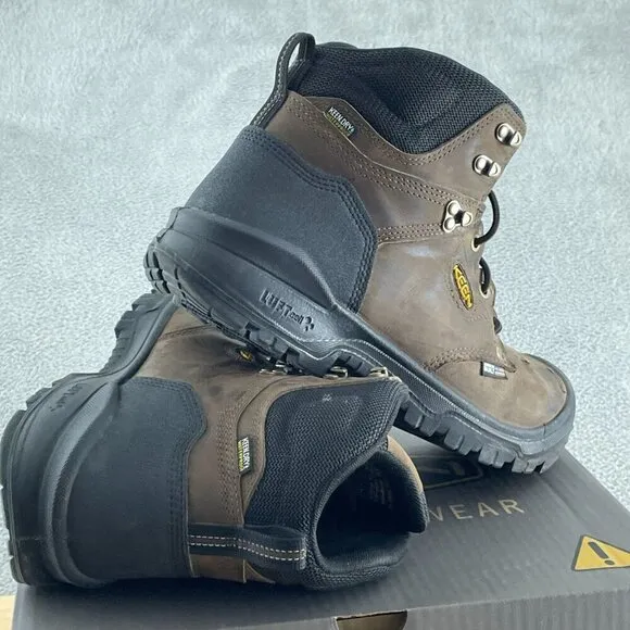KEEN Utility Men's Camden 6&quot; Toe Waterproof Heavy Duty Work Boots 9EE Wide S209