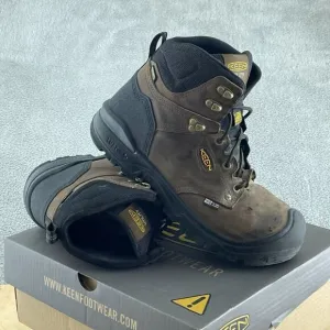 KEEN Utility Men's Camden 6&quot; Toe Waterproof Heavy Duty Work Boots 9EE Wide S209