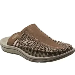 Keen Mens Unseek Slide Sandals Dark Earth/ Brindle sz 13 EUC