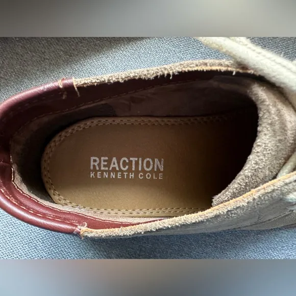 Kenneth Cole Reaction Leather Suede Chukka Boots