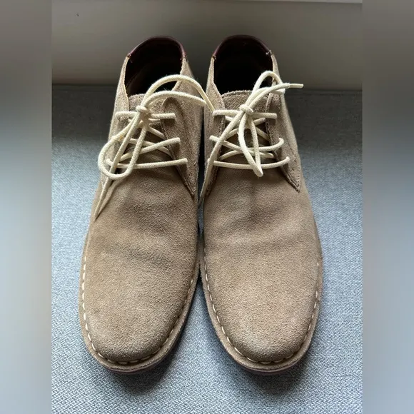Kenneth Cole Reaction Leather Suede Chukka Boots