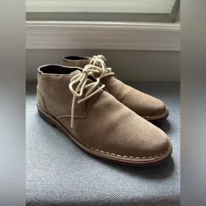 Kenneth Cole Reaction Leather Suede Chukka Boots
