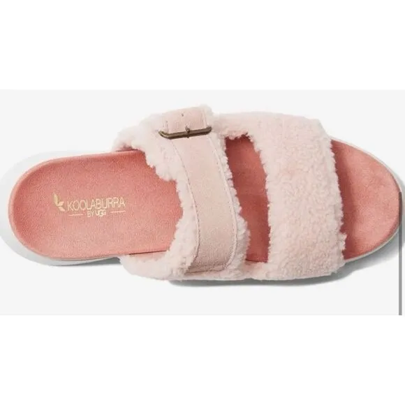 Koolaburra By Ugg Pasea Slide Pink Sandals Size 10