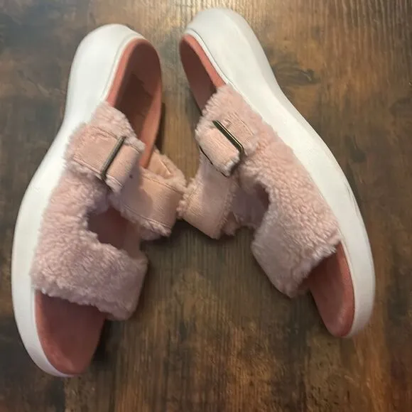 Koolaburra By Ugg Pasea Slide Pink Sandals Size 10