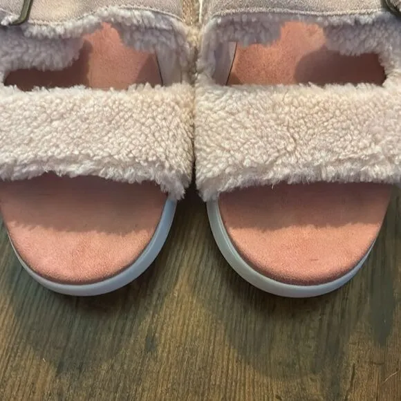 Koolaburra By Ugg Pasea Slide Pink Sandals Size 10