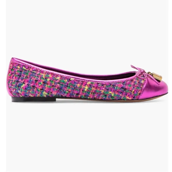 Kurt Geiger tweed Ballet flats