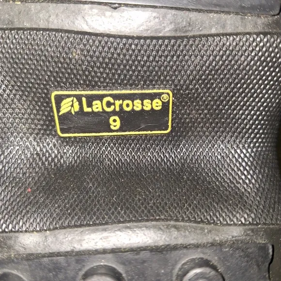 La Crosse Tracton 12&quot; Overshoe Black Heavy-Duty Boots with Buckle Straps