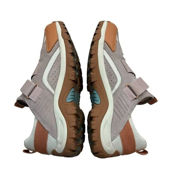 Ladies Hotter Brand Amble Sneakers Suede and Leather Size 9
