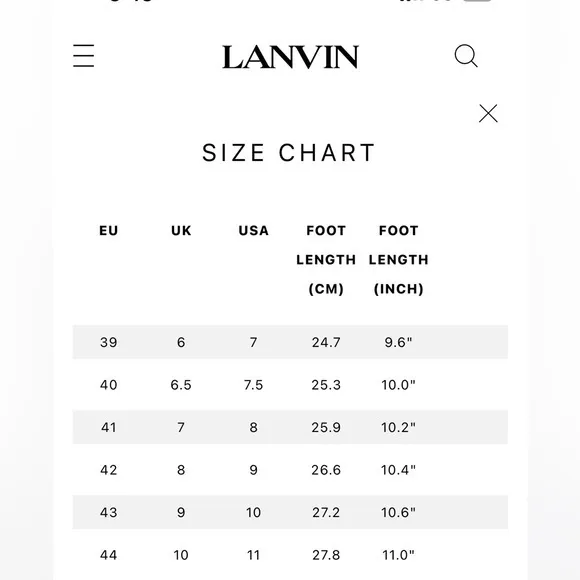 LANVIN Black Leather Navy Cap Toe Ruffle Collar Ballet Flats Size 39.5