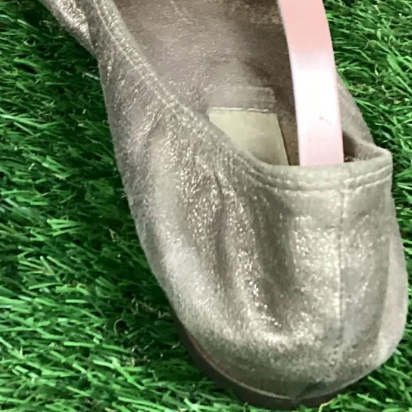 Lanvin Gold Ballet Flats 39