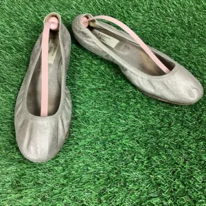 Lanvin Gold Ballet Flats 39