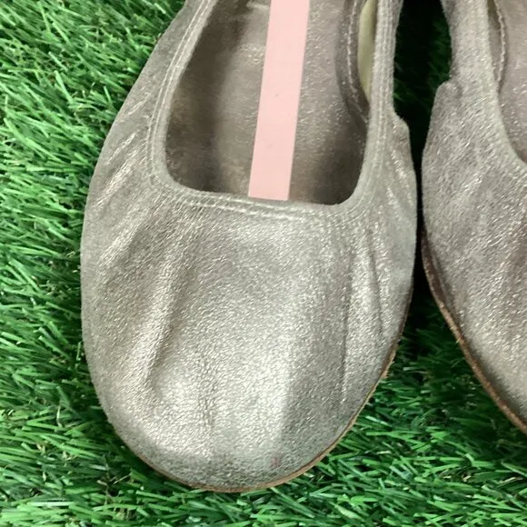 Lanvin Gold Ballet Flats 39